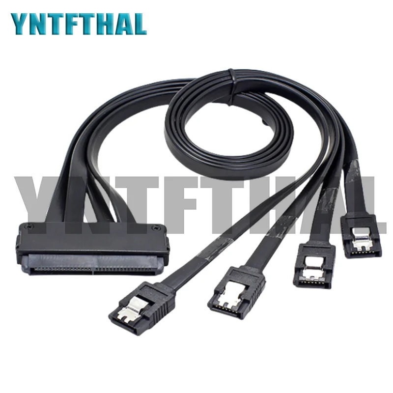 1-Quarter Server Hard Disk Cable, SFF-8484 4 SATA SAS 32P