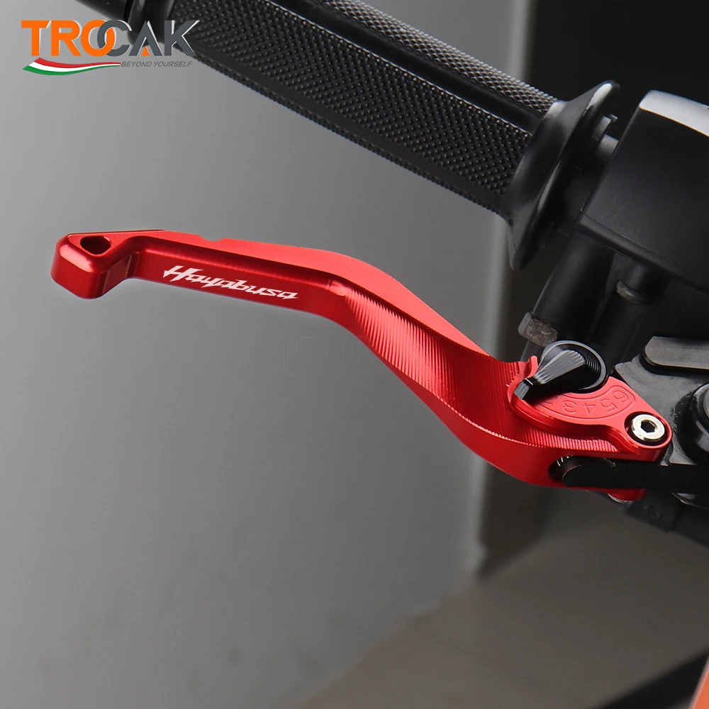 For SUZUKI GSX1300R HAYABUSA GSX 1300R 2008-2021 Adjustable Short Brake Clutch Lever Motorcycles Accessories Handlebar