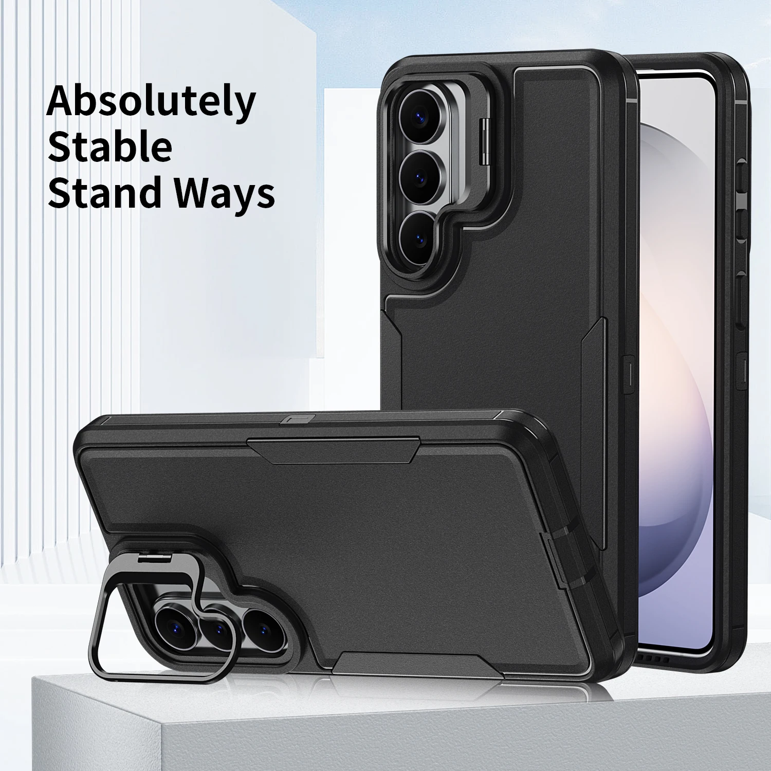 Case for Samsung Galaxy A57 5G S26 Ultra A17 A37 A56 A36 A16 A26 S25 Plus S24 Fe S26 Heavy Duty Shock Resistant Phone Cover