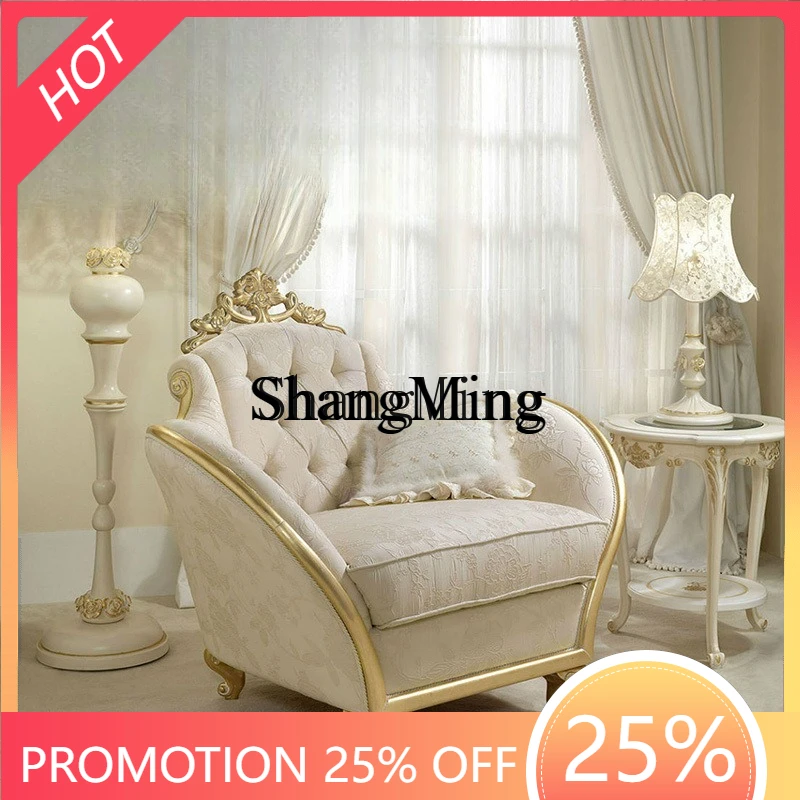 

SM new home sofa fabric living room combination furniture neoclassical sofa villa