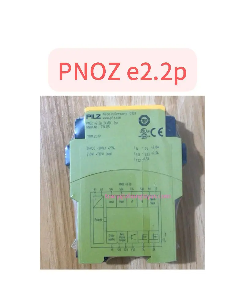 Safety relay PNOZ e2.2p, brand new order No. 784135