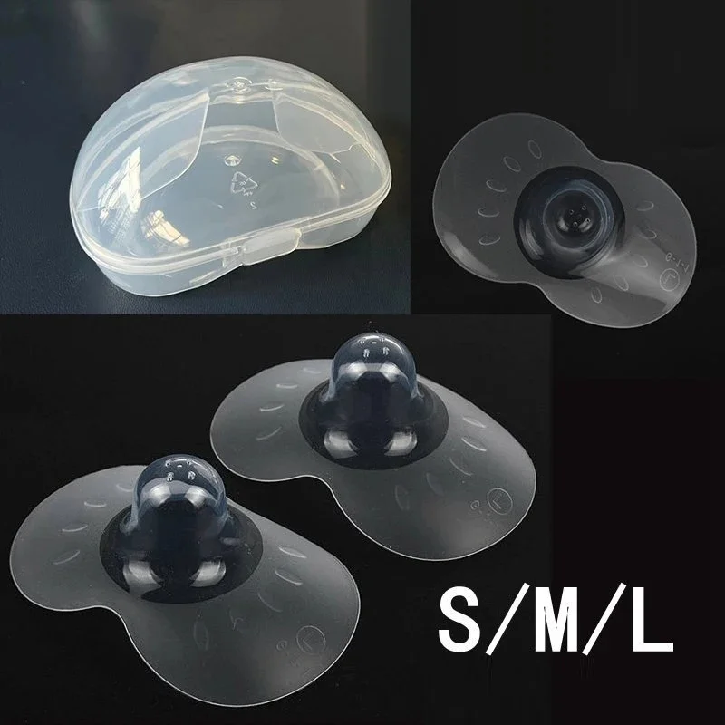 S/M/L Silicone Nursing Nipple Protector Baby Nipple Cover Nursing Mother Breast Paste Soft Nursing Protective Cover