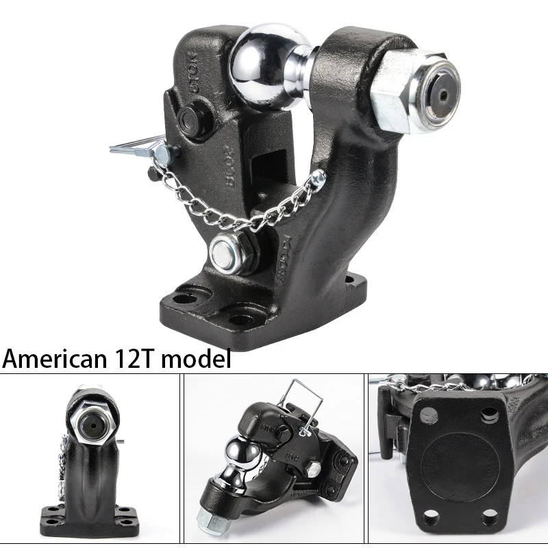 Rand Cool Road Zetu Le Trailer Hook Pajero Electroplating Stainless Steel Rogue Hook Traction Modification Parts