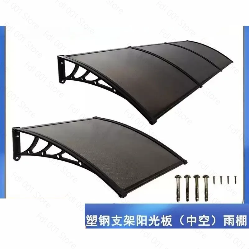 Canopy sunshade rain cover at the entrance silent transparent window eaves pc sun board outdoor household