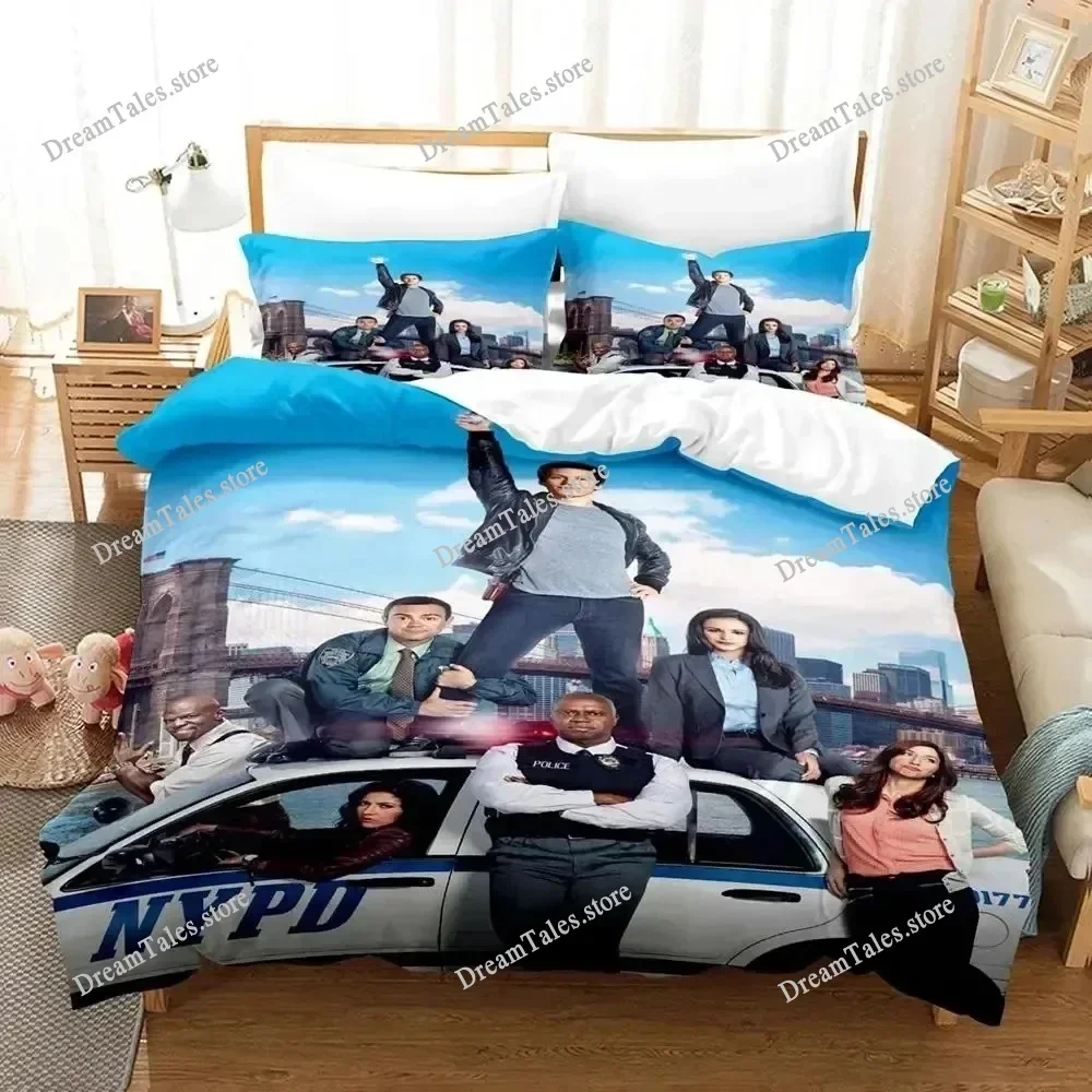 

Brooklyn-Nine-Nine Bedding Set Single Twin Full Queen King Size Bed Set Aldult Kid Bedroom Duvetcover Sets Bed Sheet Set 2025