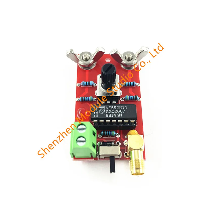 1pcs Magnetic Loop Antenna Module Active HA SDR Short Medium Wave Radio Low Noise Adjustable Gain Loop Antenna