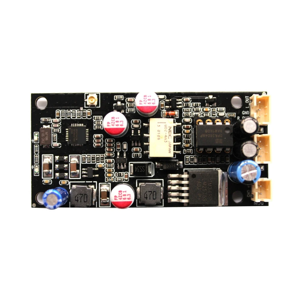 

HD CSR8675 Wireless Adapter Bluetooth 5.0 Receiver Board ES9018 I2S DAC Audio Decoder Board 24Bit/96Khz LDAC