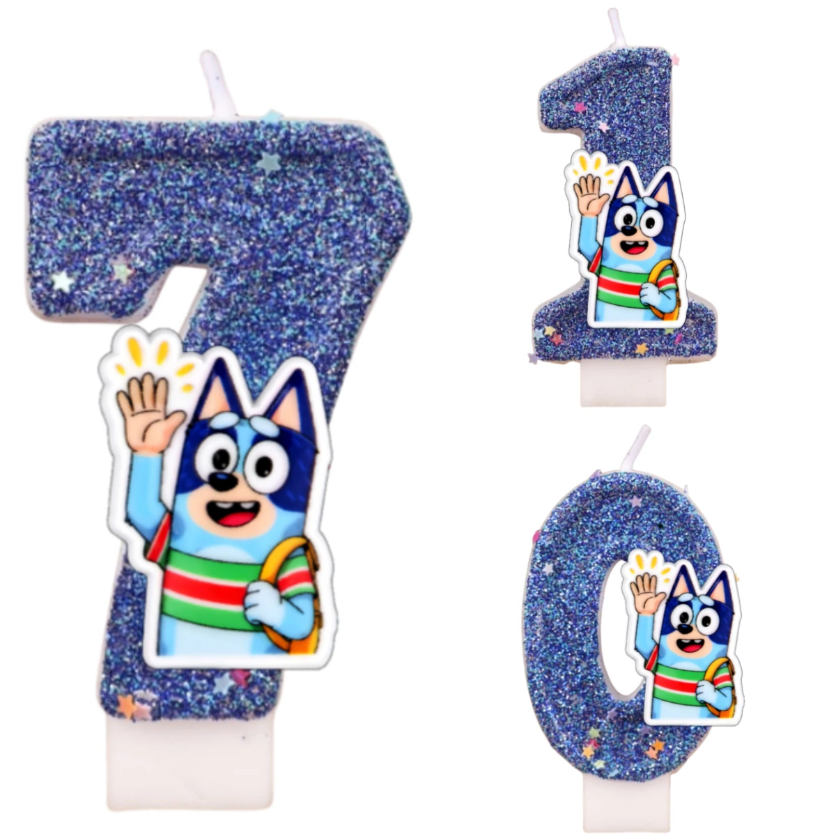 

Лучшие цифровые свечи в виде щенков Блэйни (0-9) для украшения детского торта на день рождения, аксессуары для вечеринок в стиле мультфильмов и аниме