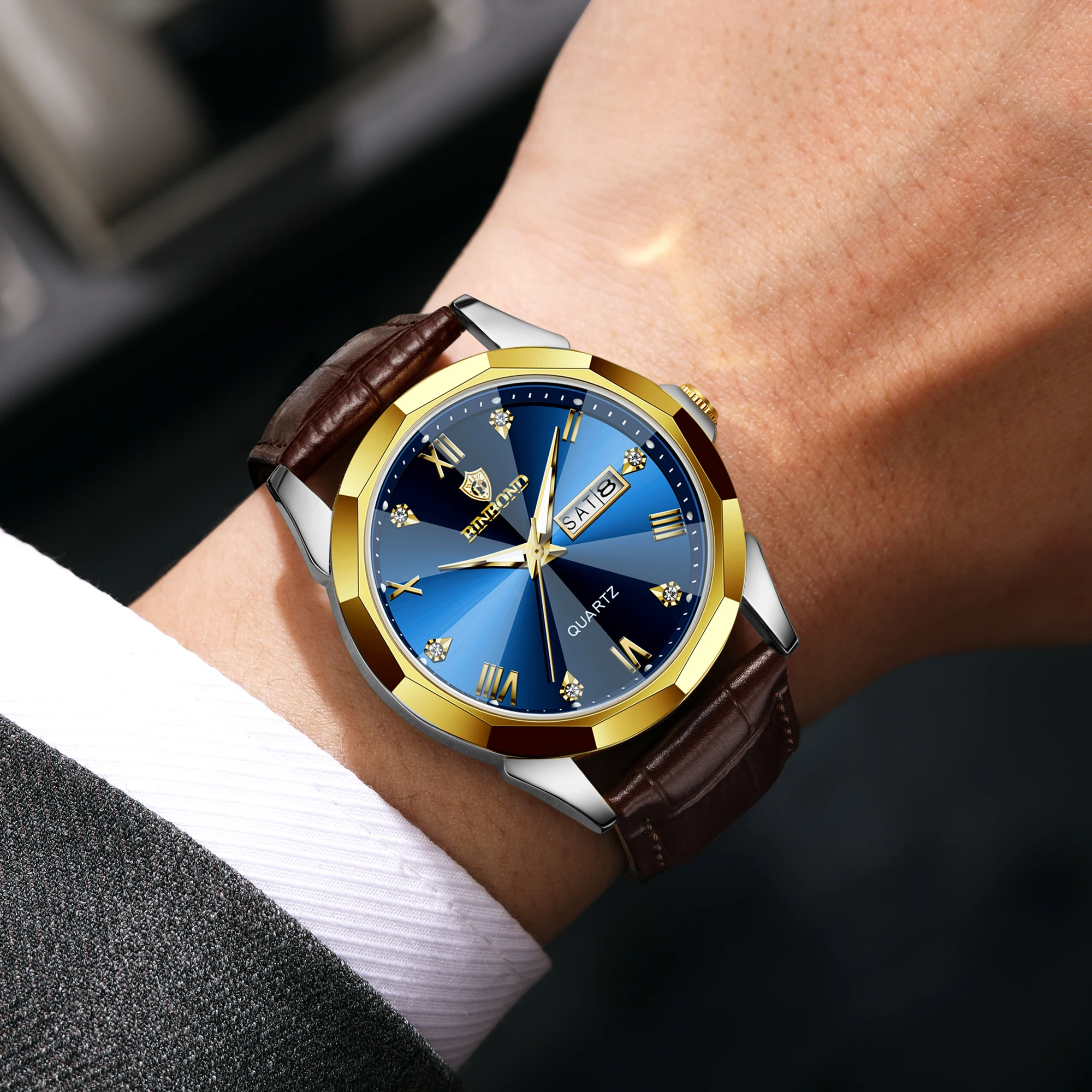 BINBOND Jam Tangan Pria Origin - Smartwatch Luxury Watches For Men ulasan dan harga