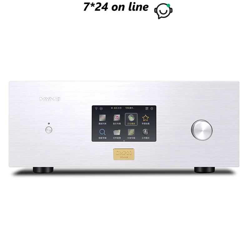 مشغل موسيقى رقمي ، بث HIFI بدون خسارة ، DMP80 ، شاشة تعمل باللمس عالية الدقة ، تشغيل البيانات ، 9038pro ،