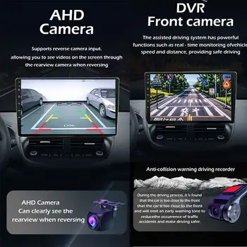 適用於雪佛蘭Spark Beat 2015-2017的Android 15車用收音機,支援GPS導航、CarPlay、立體聲、4G WiFi、多媒體播放器、RDS和藍牙。 8 最佳銷售 雪佛蘭Beat音響 - №7