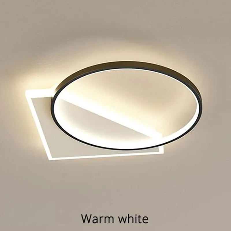 

Modern LED Ceiling Lights For Bedroom Study Living Room Indoor Round Lighting Lamps Decoration Luminaria Lustres Lamparas Avize