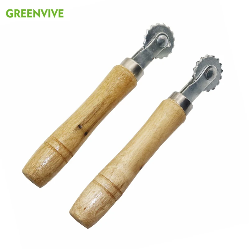 New Beekeeping Tools Wheel Bee Embedder Portable Metal Honey Wire Embedder Outdoor Garden Supplies QSK Beehive Equipment