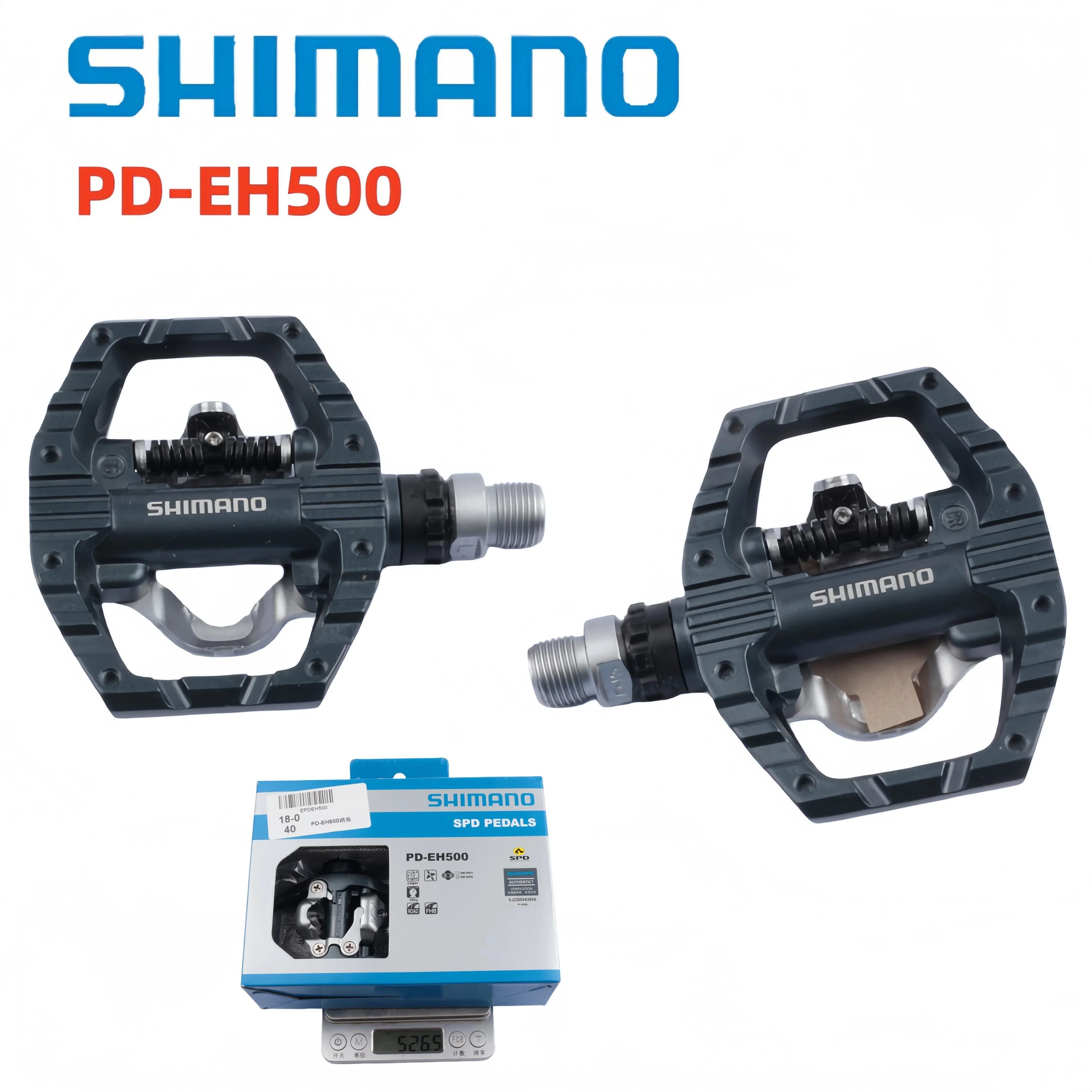 Shimano PD-EH500 SPD Pedal With Box A Pair With Cleat SM-SH56 Bicycle  Accessories Original Shimano - AliExpress 18