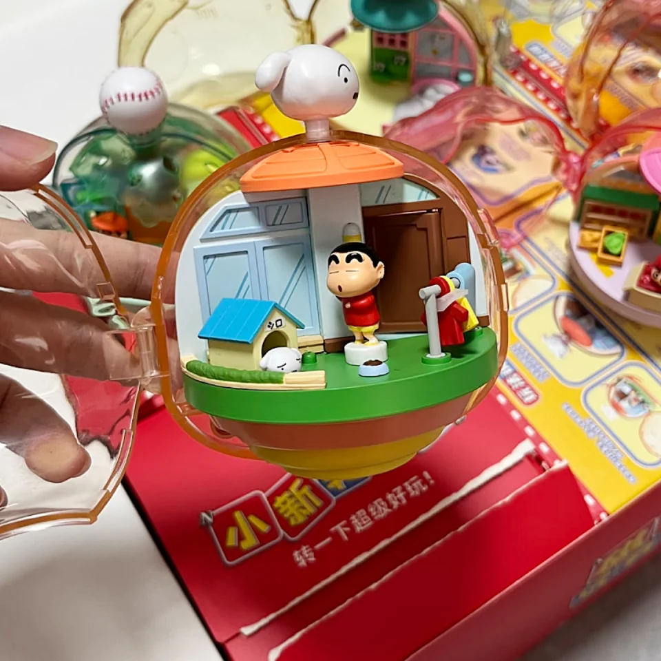 

Hot Original Magnetic Force Shin-Chan Toy For Spring Festival Department Fun Coloring Pencil Blind Box Decor Gift For Girls