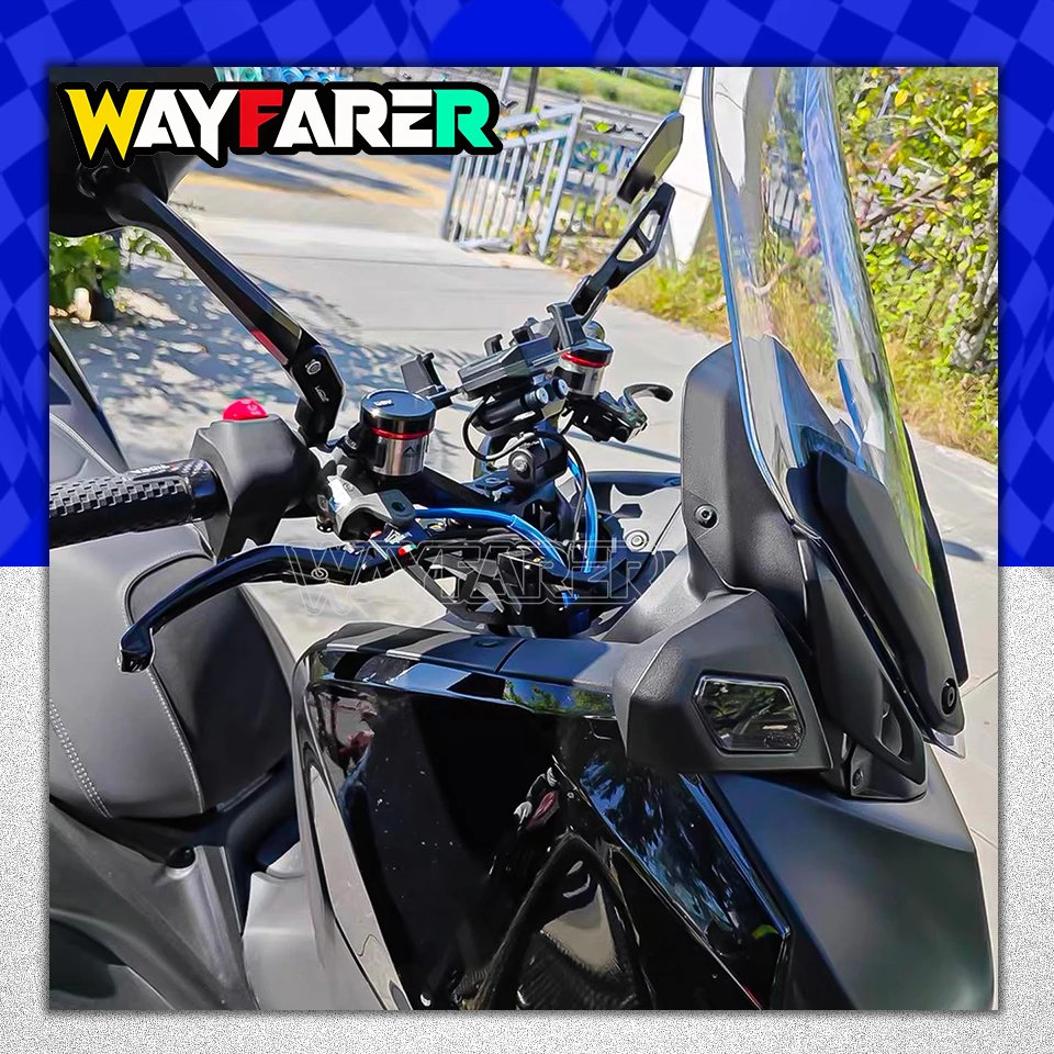For TMAX530 560 X-MAX XMAX300 Tech MAX Motorcycle Accessories GPS Mobile Phone Navigation Bracket