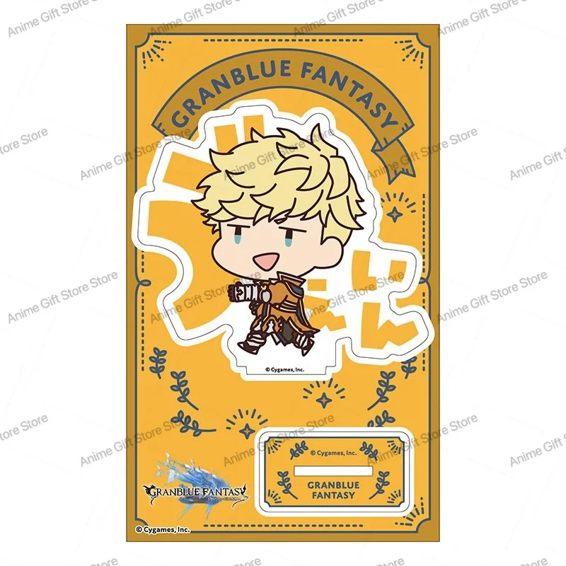 New product Anime Granblue Fantasy Acrylic Stand 10cm Cartoon Desktop Ornament Creative Holiday Gifts