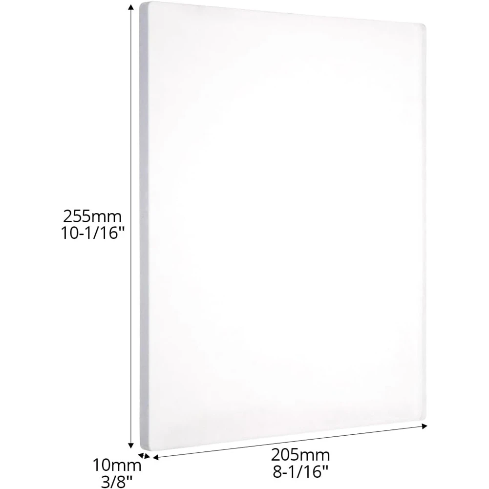 HITL Monoprinting Print Plate, 6 Pack 8" X 10" Gel Plate, A4 Art Plate, Gel Printing Plate, Printmaking Supplies
