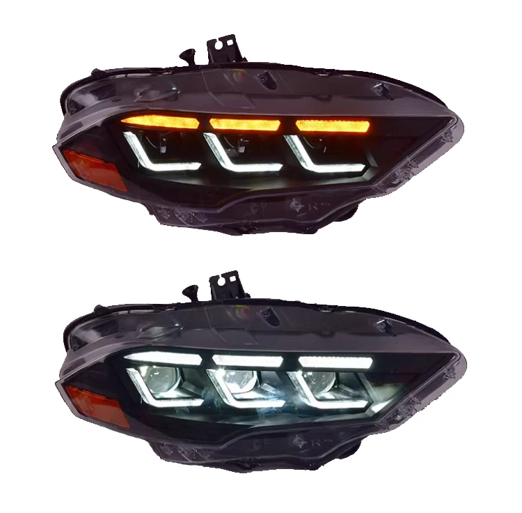 

STLFMJ for Fords Mustang 2018 2019 2020 2021 2022 Car Accessories Head Light Upgrade LED Headlights Durable Head Lamp Headlamp