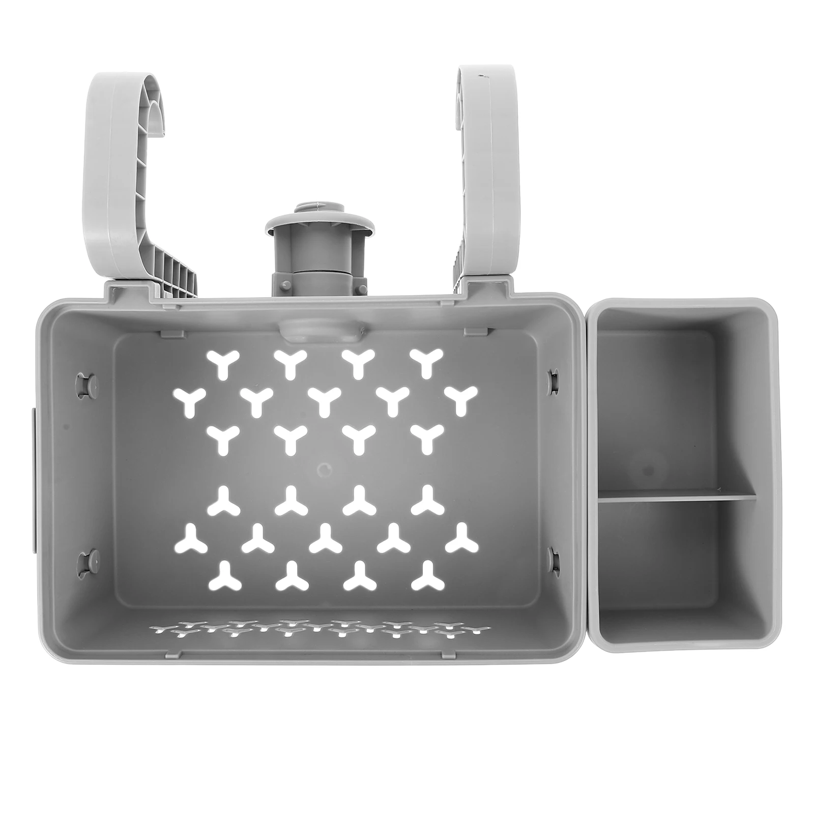 

Large Capacity Poolside Storage Basket Hanging Mesh Organizer for Swimming Pool Accessories Stylish Waterproof Plastic Basket