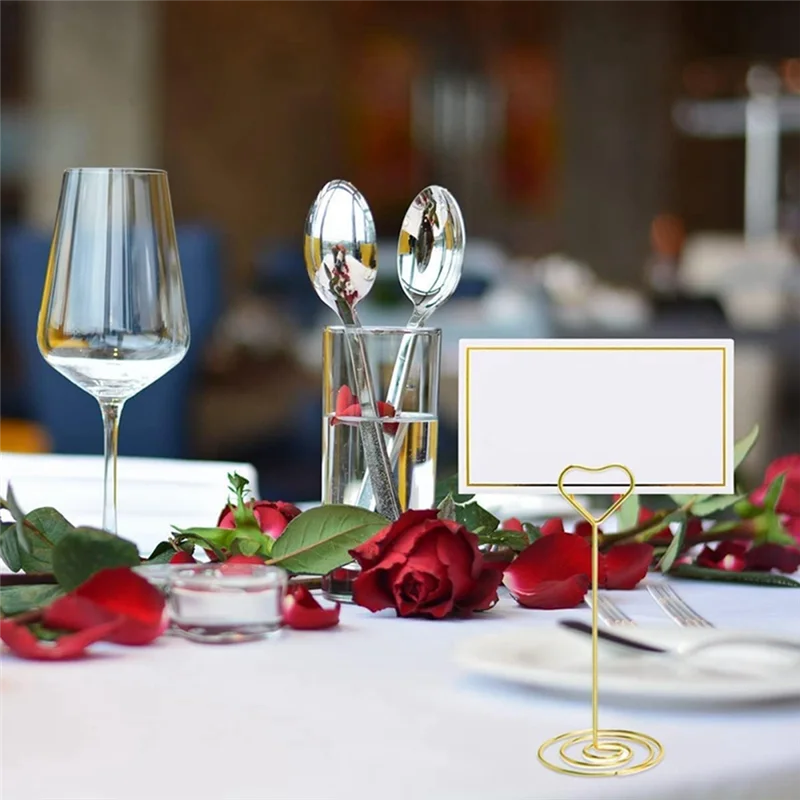 COFA-120 tarjetas de lugar, tarjetas de tienda pequeñas, papel dorado y blanco, adecuadas para bodas, banquetes, tarjetas de mesa y tarjetas de nombre