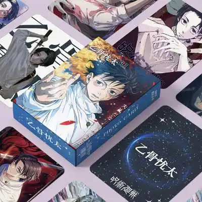 Choso Mahito Bookmarks Anime Yuji Itadori Otsukotsu Yuta Bookmark Book Page Marker Stationery Supplie Lomo Photo Tarot Cards