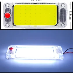 2PC White LED 108 SMD Led 12v 24v Panel Dome Lamp Auto Car Interior Reading Plate Light Roof Ceiling Interior Wired Lamp switch