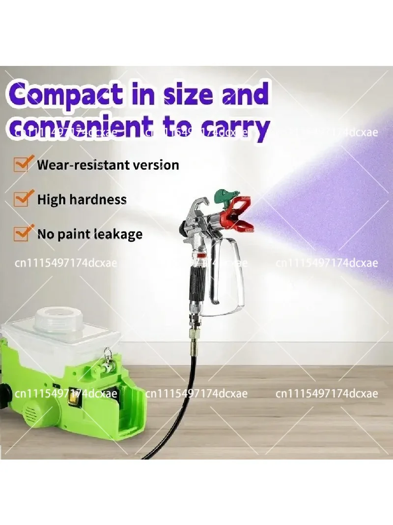 Cordless Backpack Sprayer with 6-Level Adjustable Pressure Spray Gun, Leak-Proof Portable Painting Tool