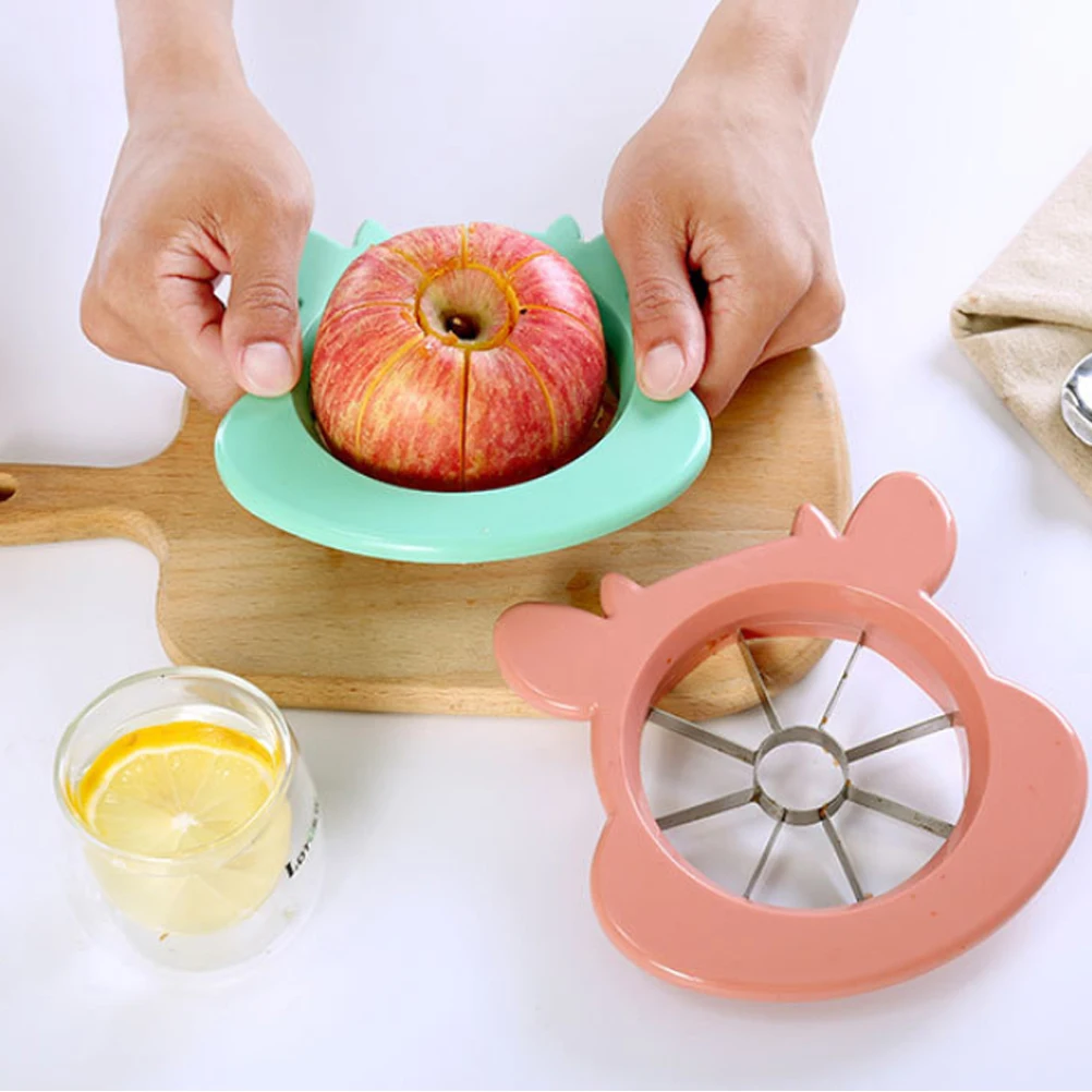 

3 Pcs Fruit Slicer Stainless Steel Apple High Quality Easy Clean Fruit Tools Kitchen Accessories