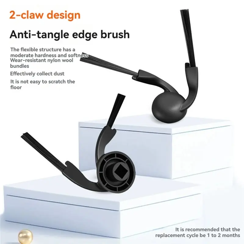 ABUD-piezas de repuesto para aspiradora Xiaomi Mijia 5C/OV42CN, cepillo lateral, filtro HEPA, paño de mopa, bolsa de polvo, accesorios para aspiradora, 16 Uds.