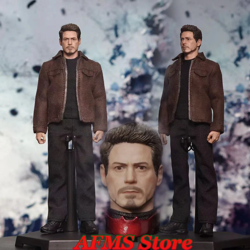 

Manipple Studio CSMK46 1/6 Scale Collectible Figure Tony Stark Iron Man Full Set 6Inch Men Soldier Action Figure Model Toys