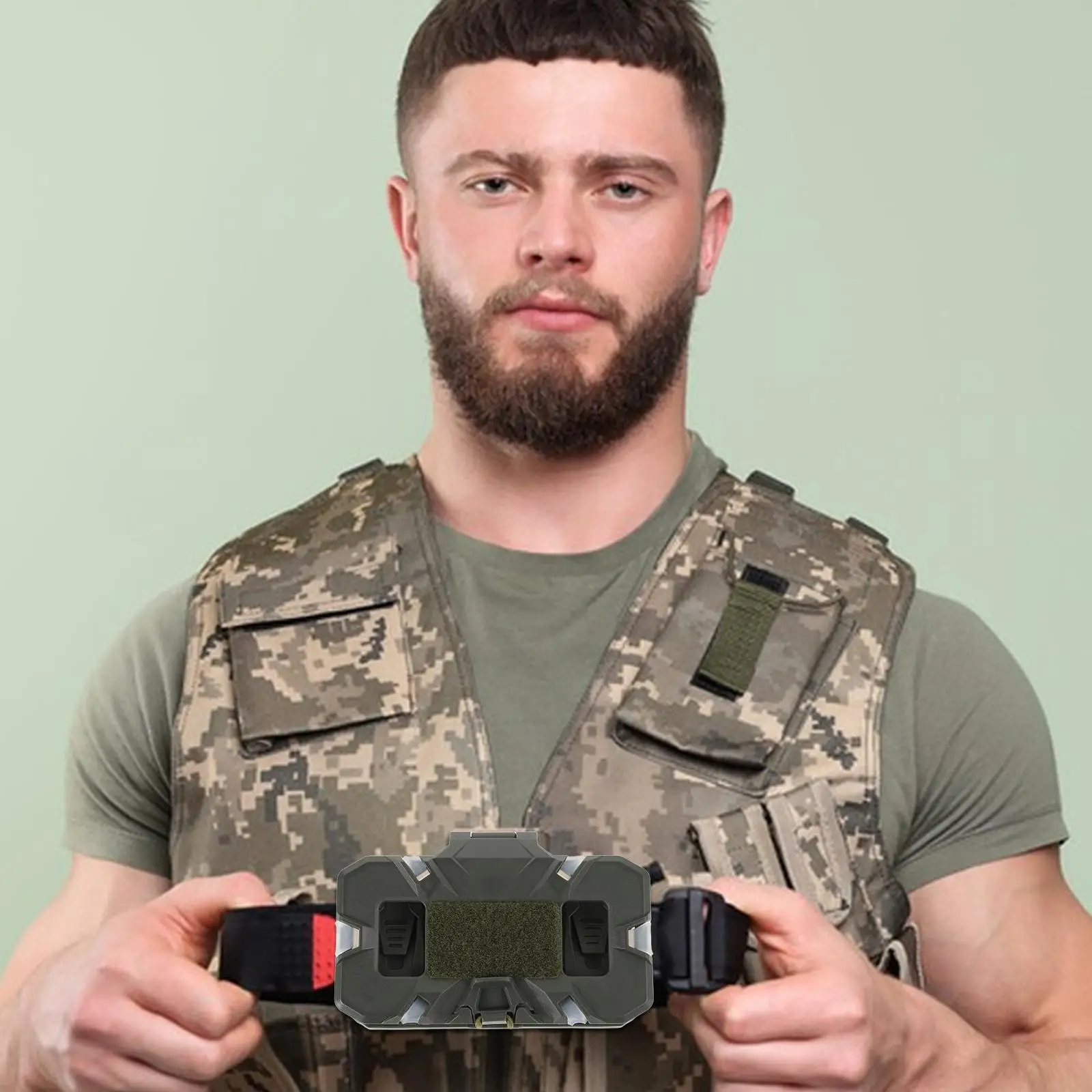 Mount Bracket Foldable Navigation Board Chest Carrier Phone Holder Storage Accessory Lightweight Outdoor