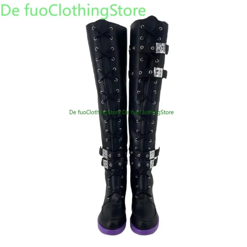Defuo Laplace Dakinis Cosplay Shoes Anime Convention Anime Game Role-playing Shoes And Boots Halloween Party