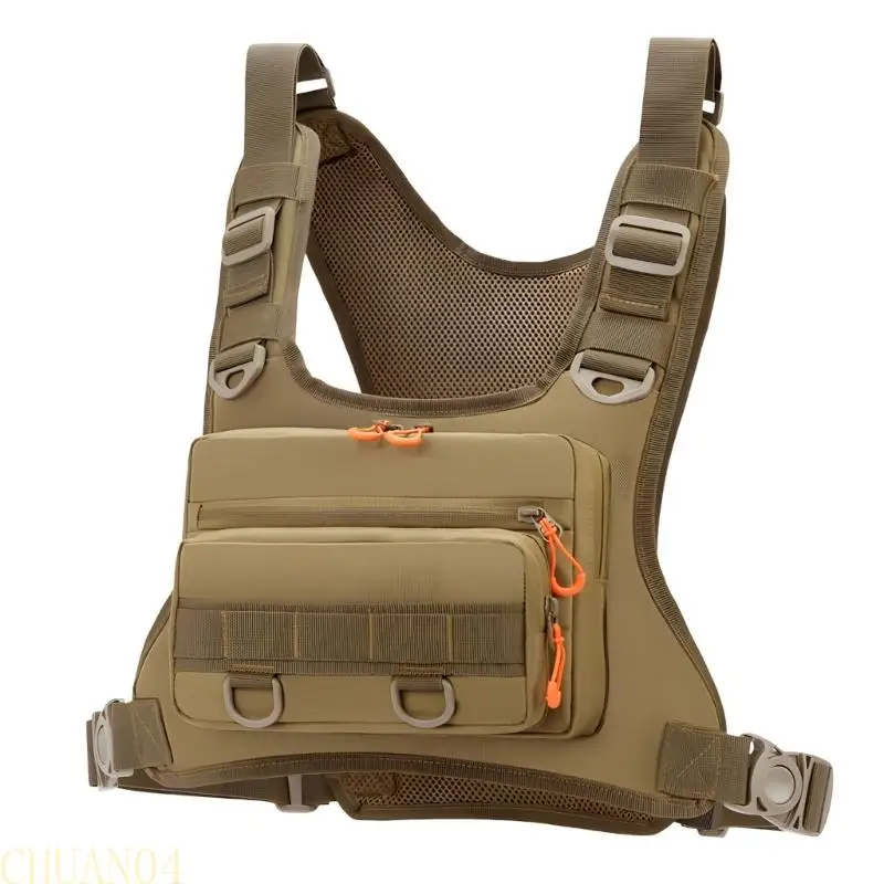 A1A2 Scratchproof Bag Multiple Compartment Chest Pack Splashproof Bags