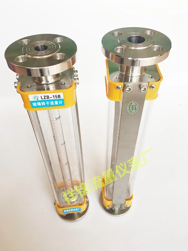 

LZB-25B stainless steel 304 anti-corrosion glass rotor flowmeter LZB-15B/40B/50B gas liquid