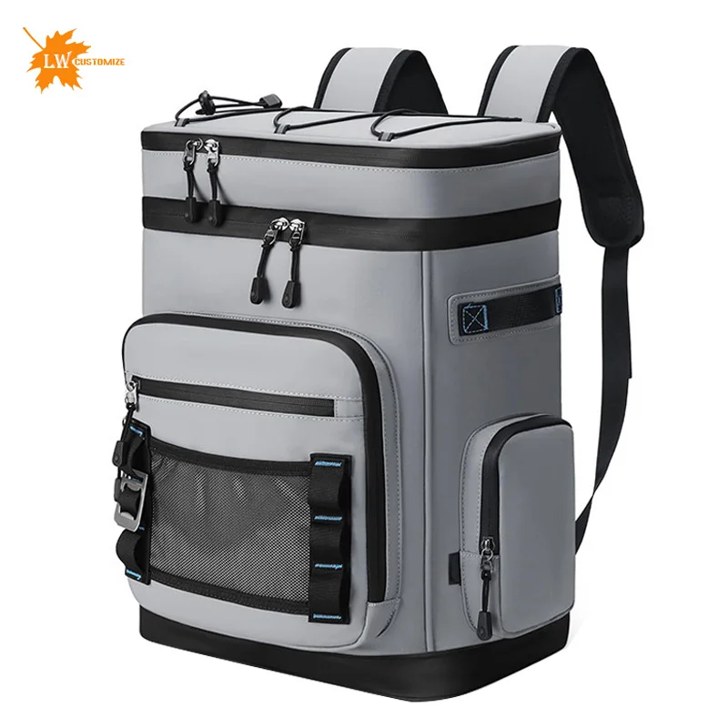 Waterproof Insulated Cold Backpack Leakproof Backpack Camping Beach Fishing Picnic Travel Outdoor Backpack Wholesale