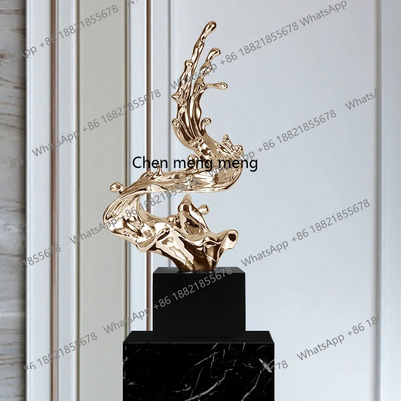 

Sales Office Sculpture Ornament Modern Resin Hotel Model Room Entrance Office Living Room Ornament
