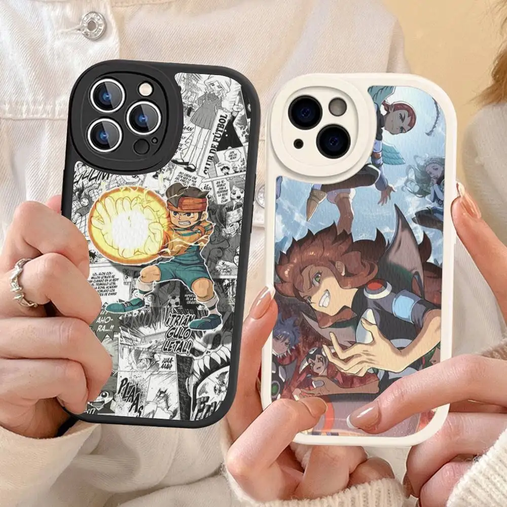 

Japan Anime Inazuma Eleven Phone Case Hard Leather For IPhone 16 15 14 13 12 Mini 11 14 Pro Max Xs X Xr 7 8 Plus Fundas