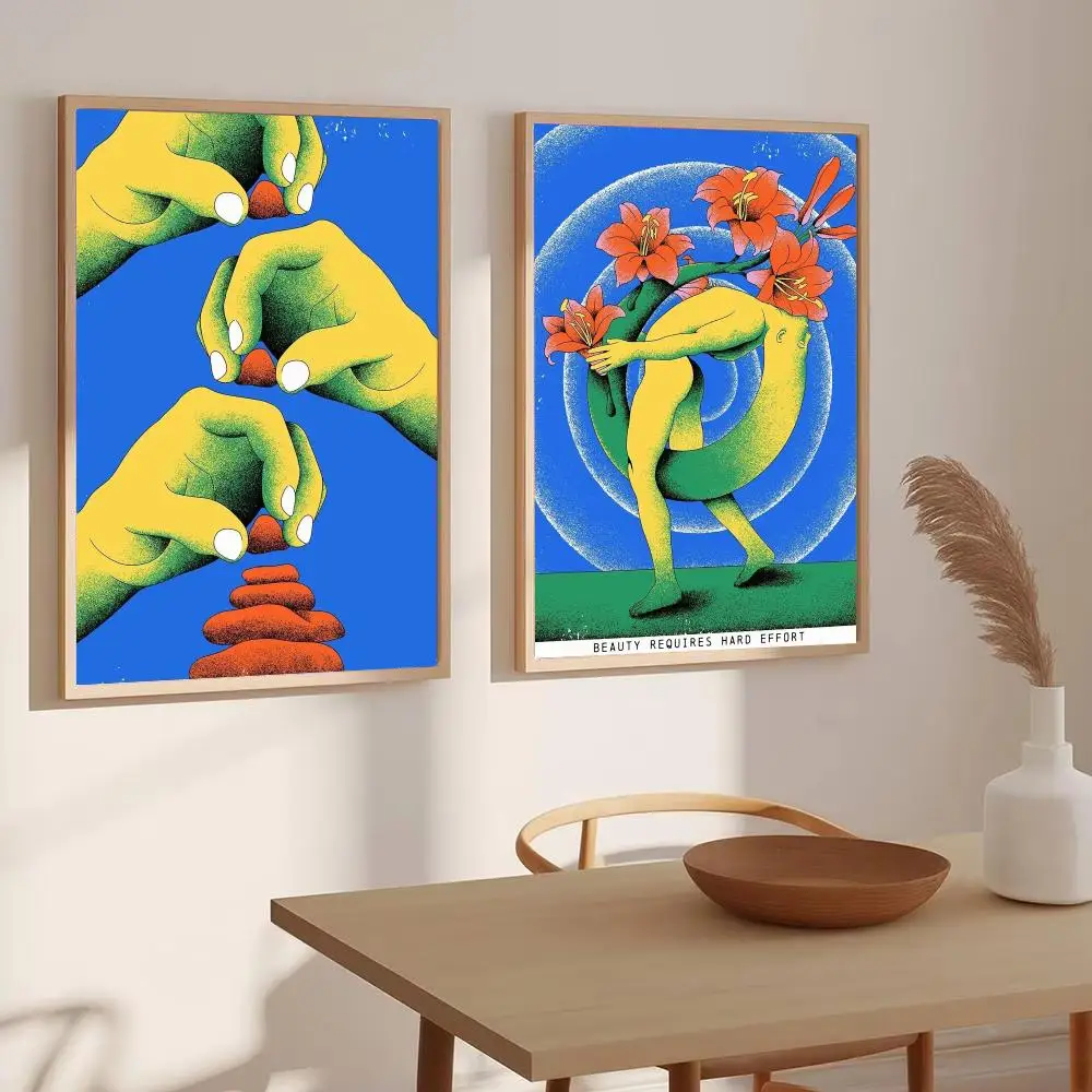 Artist C-Cokorda Martin Poster Aesthetic Wall Art Canvas Trendy Bedroom Home Room Decor