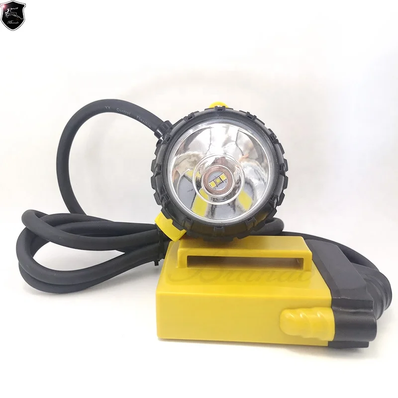 FOR rechargeable  wire led front helmet light for mining  high lightness headlamp KL12LM