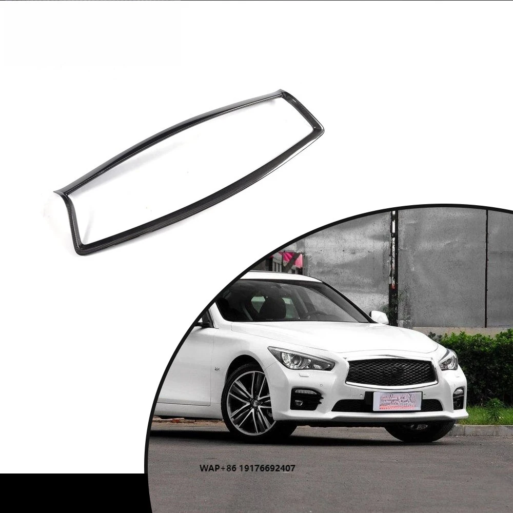 

Custom Carbon Fiber Car Grill Mesh Front Grill forInfiniti Q50