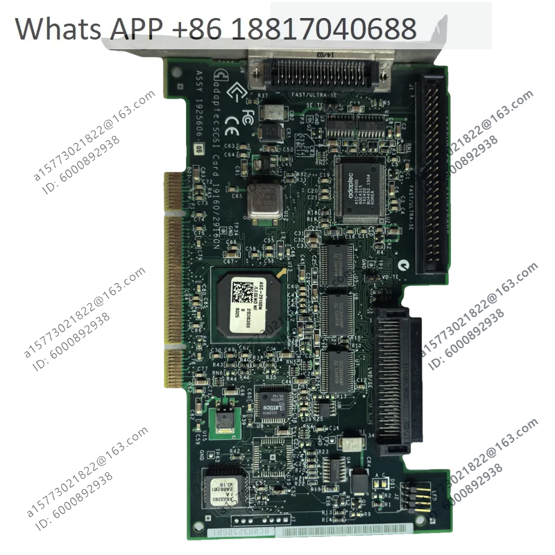Tarjeta SCSI original ASC-29160N/ASC-29160, incluye interfaces de 50 y 68 pines, tarjeta PCI SCSI