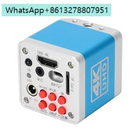 HAYEAR HY-6110 4K UHD Digital Microscope Camera HDMI-compatible Camera USB Industrial Electronic Camera With 32G TF Card