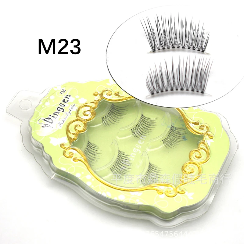 DINGSEN 5 Paar Neue Manga-Wimpern Kosmetik Individuelle Natürliche Wimpern Cosplay Wimpernbüschel Make-up Koreanische Künstliche Wimpern – Detail 17