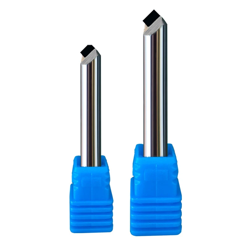 

Single crystal diamond chemfering cutting tools D6xL40x3x60° - D6xL40x3x150° milling tool mirror end mill for copper aluminum