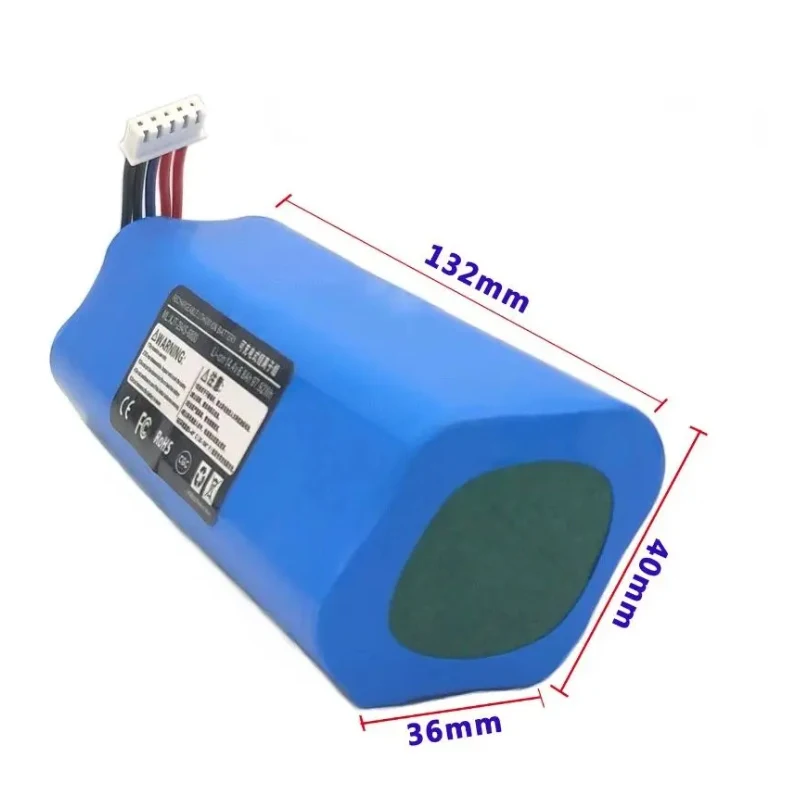 2024 14.4V Replacement Battery For ECOVACS Deebot Ozmo 950 T8 T8+ T5Max Power Hero T10 T9 X1 DX65 DX96 DX93 Robot Vacuum Cleaner