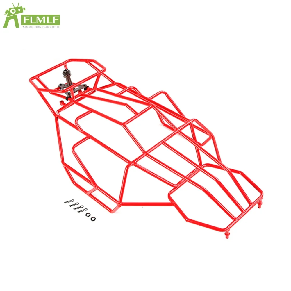 Jaulas para cerdos de aleación, protección completa, carcasa de coche, marco de jaula enrollable para 1/5 Losi 5ive T ROFUN ROVAN LT KingmotorX2 FID DDT piezas de control remoto