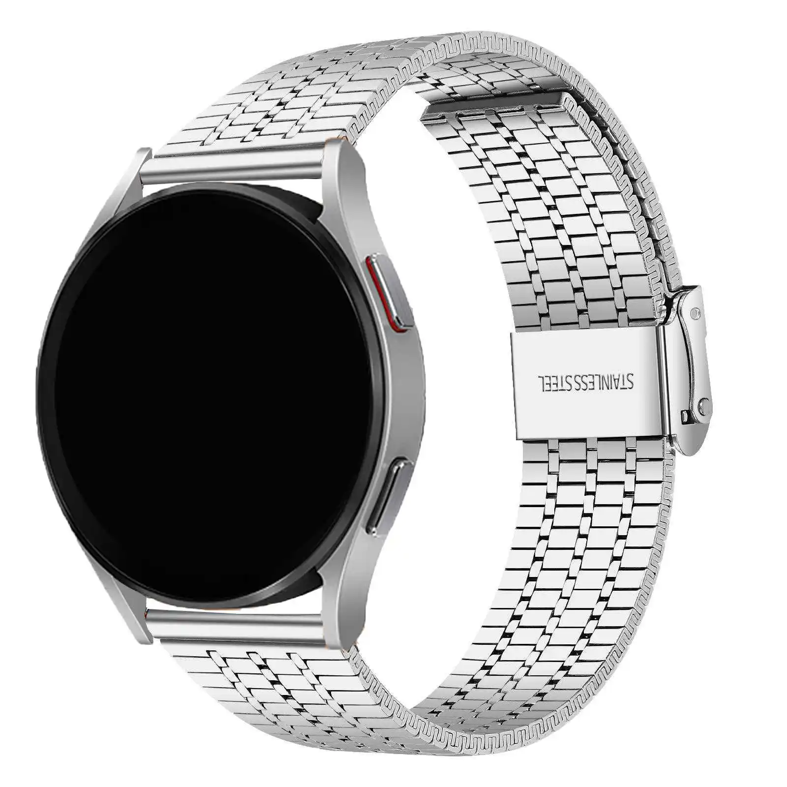 20/22mm Double Safety Buckle Band For Amazfit GTS/2/2e/3/4 Mini/GTR /GTR2/3/4/Pro Bip Bracelet Huawei Watch 4/3GT5/4/3/2 Strap