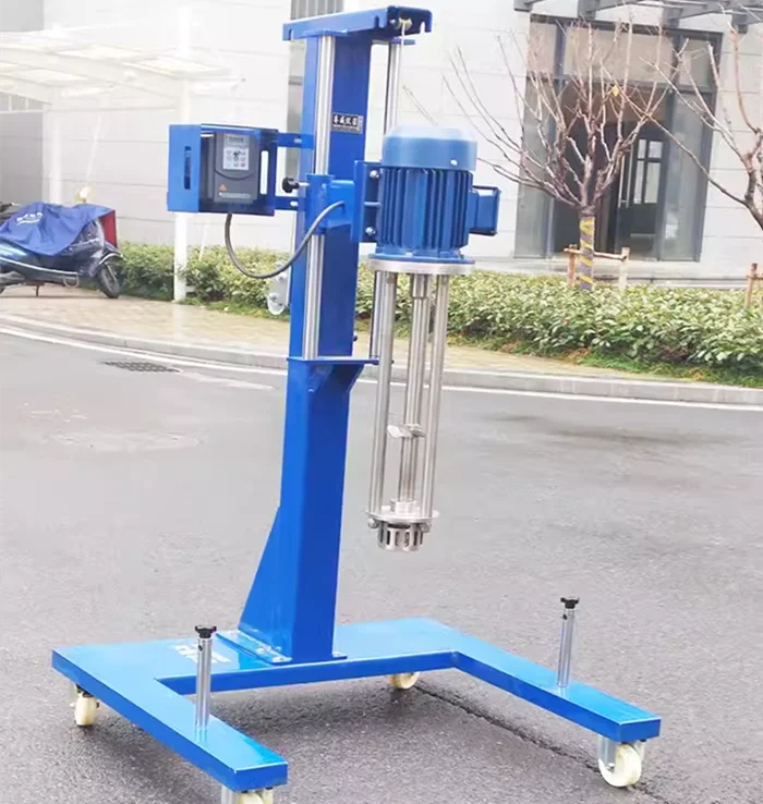 

Эмульгатор Qiwei, гомогенизатор, гомогенизатор внутренней резки, большая емкость обработки, красное покрытие, эмульгирование косметики, сдвиг