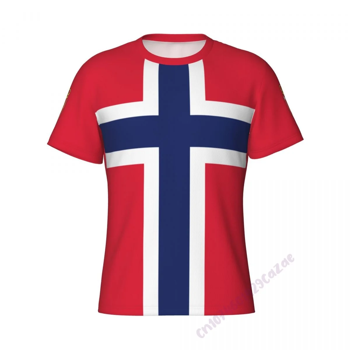 

Norway Flag 3D T-shirt Men Running Sport Skinny Short Tee Shirt Male Gym Fitness Bodybuilding Workout Tops Clothing